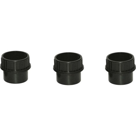 Lot de 3 Passe Parois à VISSER PVC 50mm pour bassin et étang (1/4)