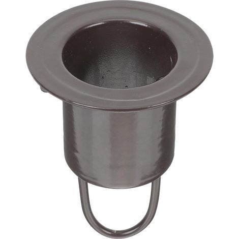 Adaptateur à Chaîne de Pluie, Adaptateur de Gouttière Décorative, Adaptateur Crochet Remplacement en Métal Antirouille Rétro pour Avant-Toit, Gouttière, Jardin (1/4)