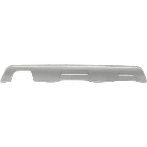Spoiler de pare-choc arrière central gris argent Dacia Sandero Stepway 2 phase 2 2016-2020