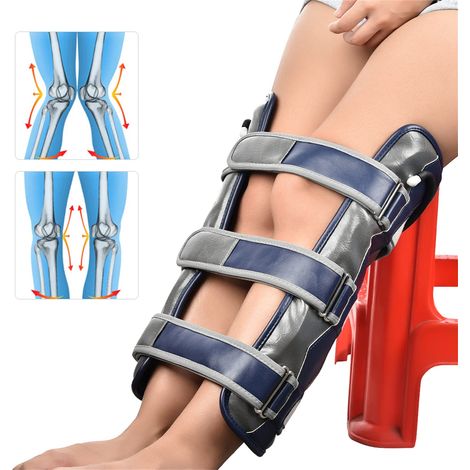 Fascia per le gambe tipo O/X, cintura di correzione efficace per ginocchio piegato, raddrizzamento del valgismo, correttore di postura, fascia per le gambe estetica, tutore per ginocchio a doppia rotu (1/4)