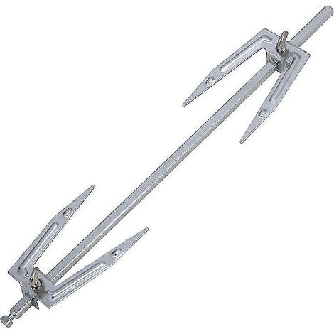 Fourchette pour friteuse à air chaud, fourchette pour rôtir le poulet, fourchette pour poisson et viande grillée, en acier inoxydable (1/5)