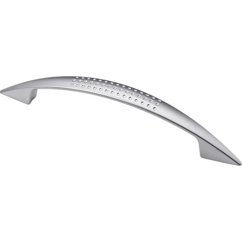Hettich Möbelgriff  Aluminium Optik 15 x 161 x 28 mm - 1 Stück Möbelbeschläge