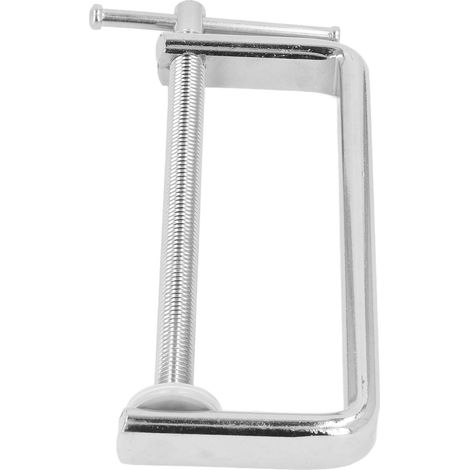 Serre-joint en C pour le travail du bois, acier A3, fixation robuste, gabarit de fixation rapide pour planches en bois, verre, pierre et fer (1/5)