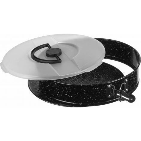 Stampo per torta 28x6,8 cm con coperchio, rivestimento antiaderente brunbeste BB-2548 (1/5)