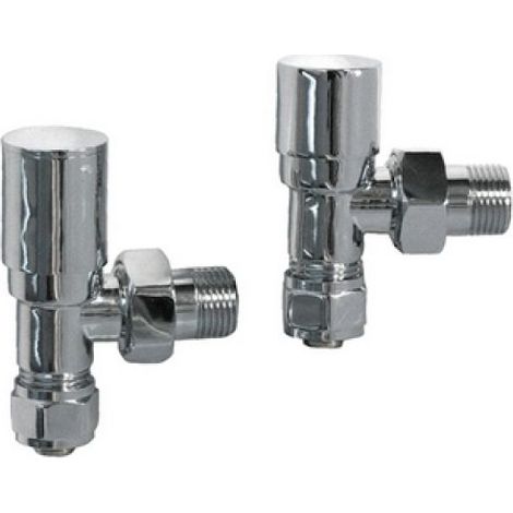VALVOLA + DETENTORE MULTISTRATO CROMO 1/2 x 16