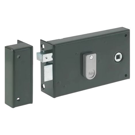 Yale YAH36D - Serrure en applique horizontale à fouillot, 2 Clés, Version Droite - pour Porte Intérieure