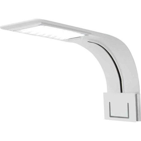 Lampe LED pour aquarium Longziming avec pince – Économe en énergie (10 W), lumière bleue et blanche, convient aux aquariums de 23 à 50 cm – Durable et efficace pour les plantes et les poissons (1/5)