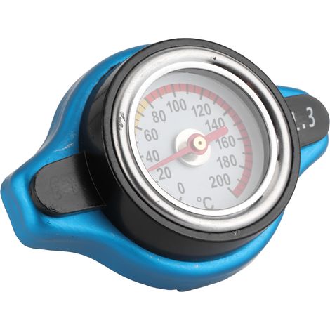 Universeller thermostatischer Heizkörperdeckel, Wasserbehälterabdeckung, auslaufsicher, mit Temperaturanzeige, kleiner Kopf, 1,3 bar (1/5)