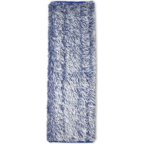 Ersatzpads für Bona-Flachwischmopp – 5er-Pack waschbare, selbstklebende Mikrofaser-Pads, staub- und schmutzabsorbierend für Trocken- und Feuchtreinigung, kompatibel mit Faser-Wischkopf (Modell mit lan (1/2)