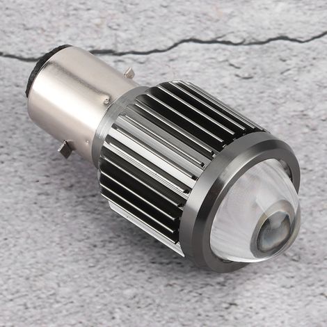 Ampoule de phare LED BA20D pour moto, feux de route/croisement (1/5)