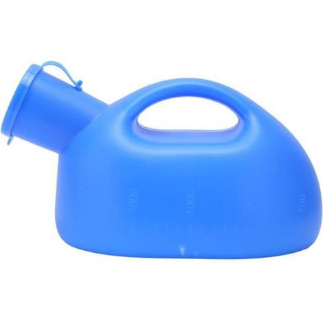 urinoir pour hommes Urinoir 2000ML grande capacité poignée conception résistance à l'abrasion urinoir manutention elingue (1/3)