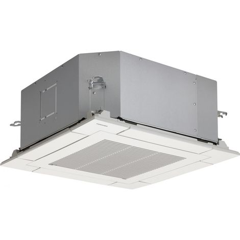 Toshiba – Climatiseur réversible cassette 600 Multi 3,5/4,2 kW – Fluide R32 – Installation facile pour espaces résidentiels et commerciaux