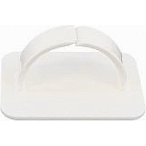 Set 2 Pcs Crochet Adhésif Multi-usages Objets Muraux Salle De Bain Maison Blanc 87357 (1/2)