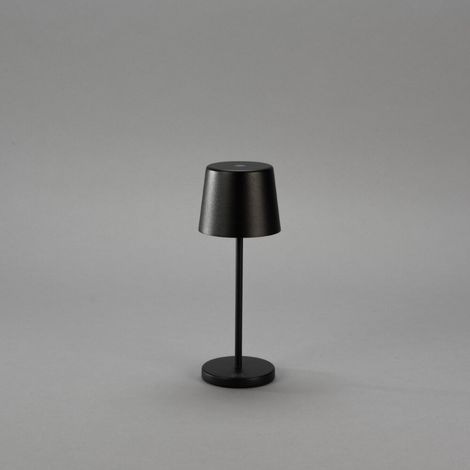 Lampe de table rechargeable Vence mini noir - 7887-750 (1/3)