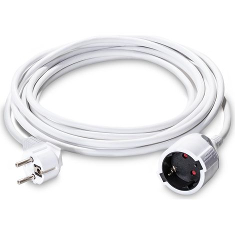 Prolunga in PVC 5 m / 230 V / 1,5 mm²