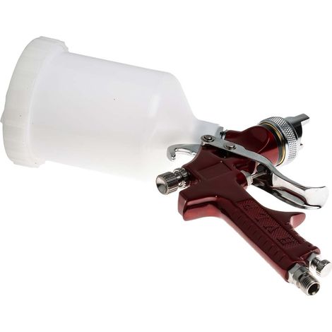 Rs Pro – Pistolet pneumatique à peinture HVLP – Pression nominale 3 bars – Pour applications industrielles intensives – Pulvérisation précise et uniforme (1/5)