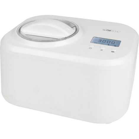 Machine à glace/Sorbetière 1L Blanc Clatronic ICM3799-Blanc (1/5)