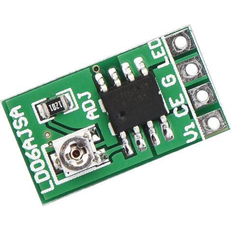 Module régulateur de courant constant réglable 30-1500mA pour LED et batterie Li-Ion, entrée DC 3.3V 3.7V 5V (1/5)