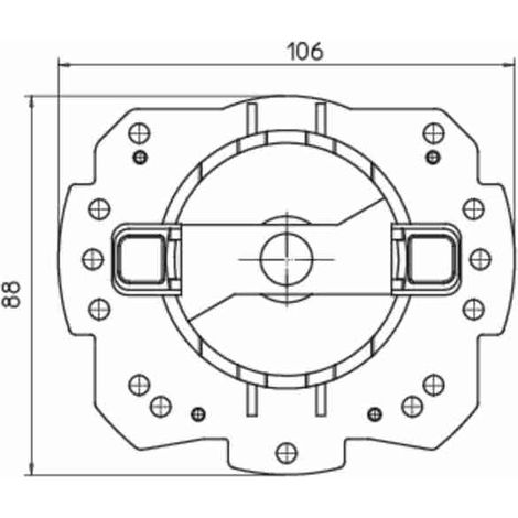Schnellhalterung Mo Für Seitenwand Zf Max CAME 001YM0113