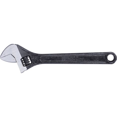 Clé à fourche réglable de 30 cm (12 pouces), clé à fourche ergonomique, outils à main pour quincaillerie et métaux avec échelle