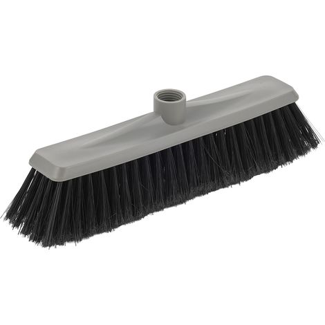 SCOPA IN PLASTICA ASTER GRIGIO CHIARO -BEN
