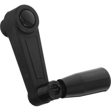 Poignée de manivelle en nylon pour machines à bois, poignée rotative pour tours, fraiseuses et rectifieuses, poignée rotative pour la fabrication de meubles (1/3)