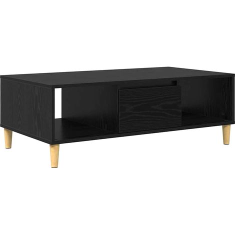 Maison Exclusive - Couchtisch Schwarz Eichen-Optik 102 x 55 x 35