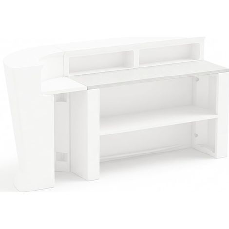 Ripiano bancone bar in HPL ultra resistente 150x45 Marvy - Bianco (1/2)