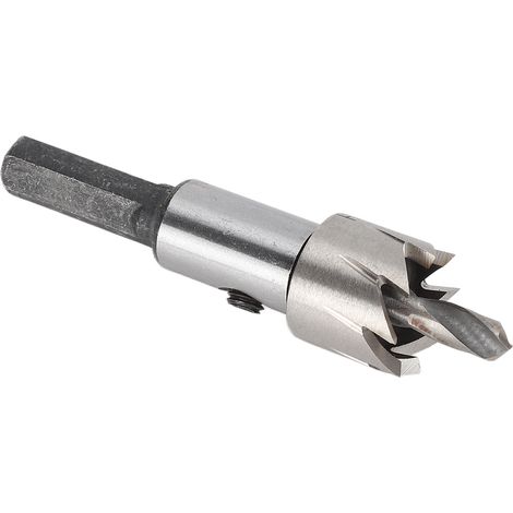 Scie cloche 16mm trépan HSS pour métal, foret coupeur acier rapide, outil de perçage professionnel pour perceuse, ouvertures précises. (1/5)