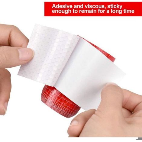 Ruban Réfléchissant - Auto-Adhésif - Pour Sécurité En Extérieur Et Dans L'Obscurité - 3 Rouleaux De 3 M × 5 Cm (1/4)