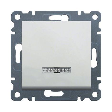 Interruptor de escalera iluminado Lumina, color blanco WL0220