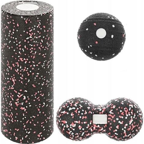 Set di rulli massaggianti EPP 4 in 1 + palla + massaggiatore Duoball per CrossFit (1/5)