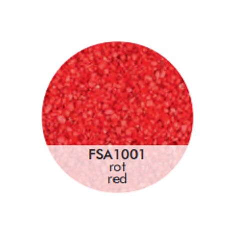Deco Sabbia decorativa 370 ml Red FSA 0.5mm (1/2)