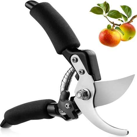 Professionelle Titan-Gartenkübel, Gartenkübel, Gartenkübel, Gartenkübel als Geschenk für Äste, Hecken und Blumen (schwarz) (1/5)