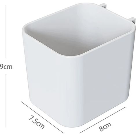 (Boîte carrée en PP) Étagère murale perforée, kit de panneau perforé pour décoration murale, étagère suspendue décorative (1/5)