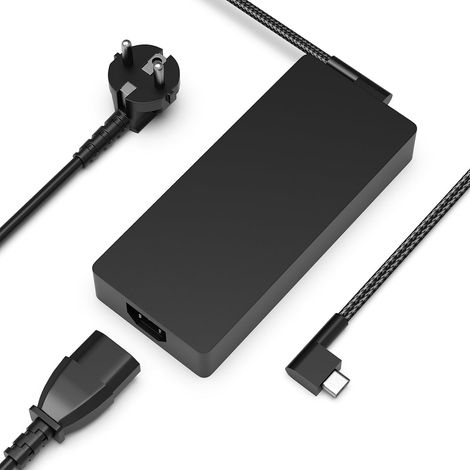 Chargeur 230 W pour Razer Blade 14 15 16 17 Pro/Advanced/Base RZ09-0528 RZ09-0530 RZ09-0508 (2018-2025), GTX3080 3070 3060 2080 20700 Référence : 1070. Adaptateur de câble de charge pour ordinateur (1/5)