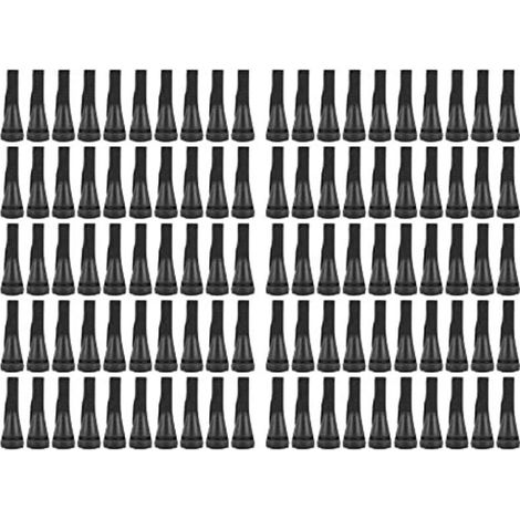 100 PCS Doigts De Plumeuse De Poulet pour Machine De Plumeuse De Volaille, Épilation en Poultry Epilator Caoutchouc Doigt Plumeuse Picker pour Poulet, Canard, Plumes D'oies (Le Noir)-VSIAISV (1/5)