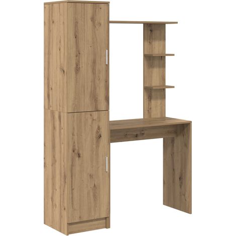 Maison Exclusive - Schreibtisch 2 pcs Artisan-Eiche
