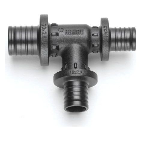 Rehau T-Stück Rautitan PX, mit Zentriernocken, 25x16x20mm