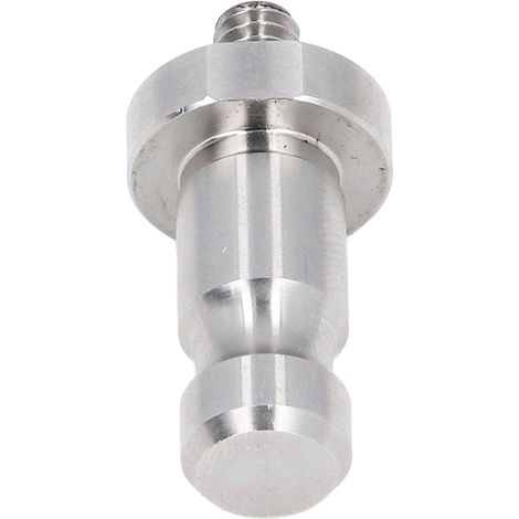 Adaptateur de montage pour poteau prismatique AD-L02 vers connecteur de base de station totale GPS RTK 1/4-20 (acier inoxydable) (1/5)