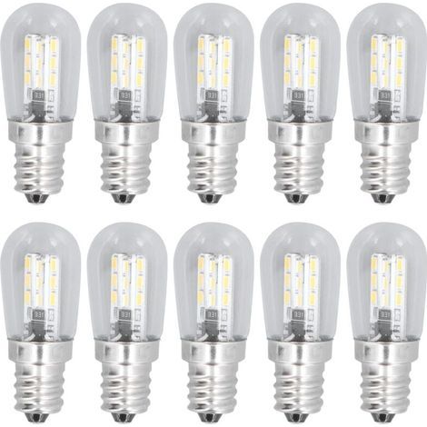 10 pièces LED E12 ampoule verre petit plafonnier ampoule 500LM applique ampoule pour chambre bureau 220V (1/5)