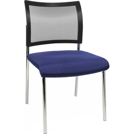 Topstar, Siège visiteur empilable, 4 pieds, dossier résille , (1/5)