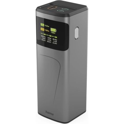 La baterÃa externa Hama Power Pack High Power es la solución definitiva para quienes necesitan energÃa confiable en cualquier momento y lugar. Con