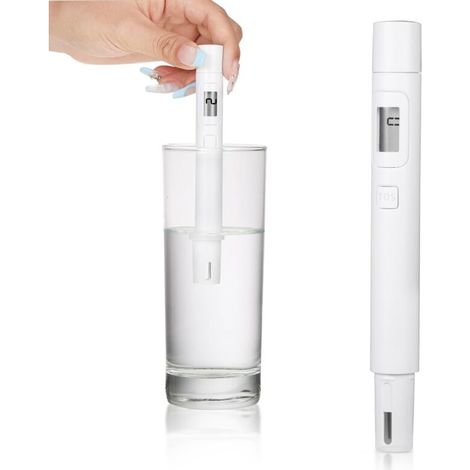 Testeur TDS de Qualité d'Eau, Précision PPM pour Eau Potable, Piscine, Aquarium, avec Écran LCD et Fonction de Mesure Rapide