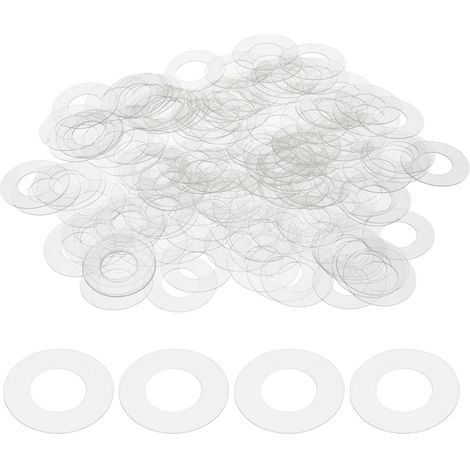 150 Pièces Rondelles Plates 12mm Alésage 20mm OD 0.5mm Épaisseur (1/5)