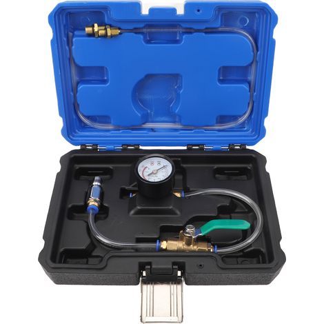 Outil de Test d'amortisseur d'air automobile, testeur de fuite de Suspension métallique, Kit de jauge d'inspection de fuite de remplacement pour Cayenne (1/5)