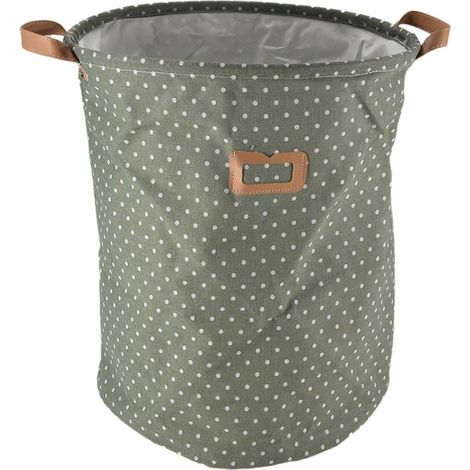 Panier à linge imperméable vert (1/5)