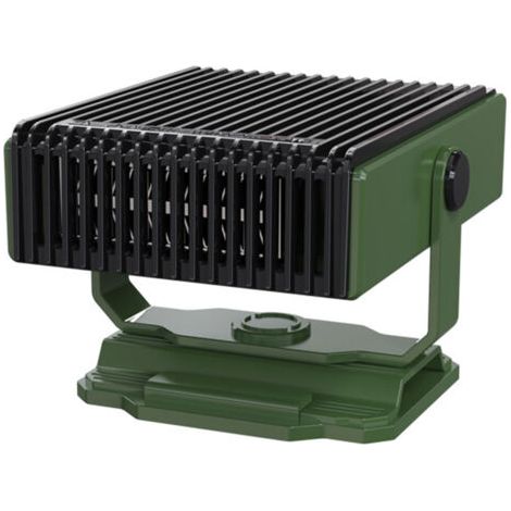 [MAI UTILIZZATO]Riscaldatore Auto 12V Alta Potenza - Antiappannamento Parabrezza Inverno per Sbrinare - Ventola Riscaldante per Auto - Verde Scuro (1/4)