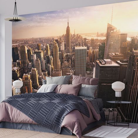 Papier peint panoramique - Panorama New York - 130 cm x 85 cm (1/4)