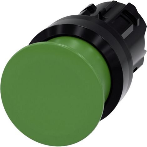 Siemens 3SU10001AD400AA0 3SU1000-1AD40-0AA0 Bouton-poussoir coup de poing collerette plastique bouto